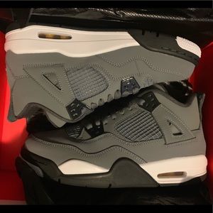 Jordan cool grey 4’s